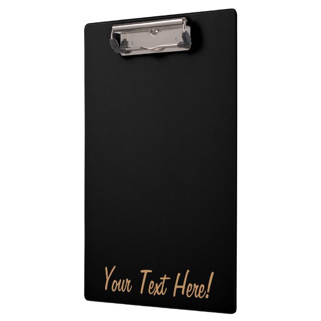 Braune Dekorfarbe Sie können anpassen Klemmbrett (Links)