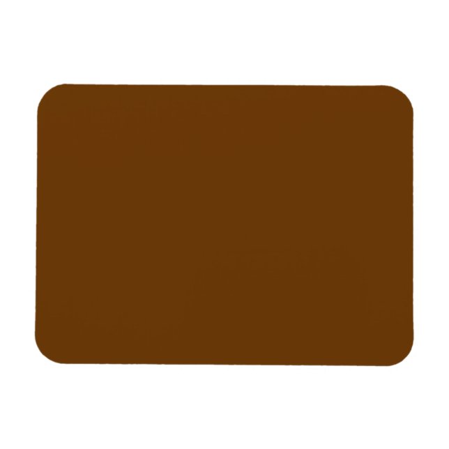 Braune Dekorfarbe Sie können anpassen Magnet (Horizontal)