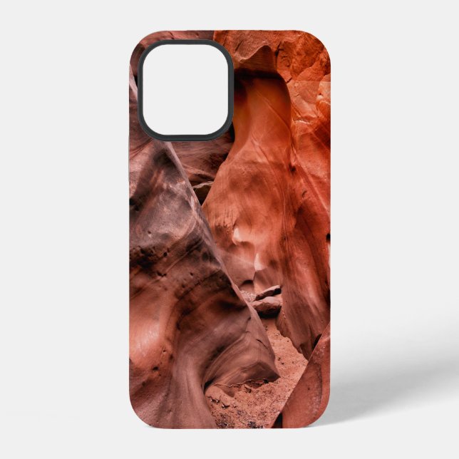 Braune Felsformationen iPhone Hülle (Rückseite)