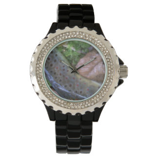 Braune Forelle, Fliegenfischer Armbanduhr