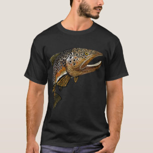 BRAUNE FORELLE STARK T-Shirt