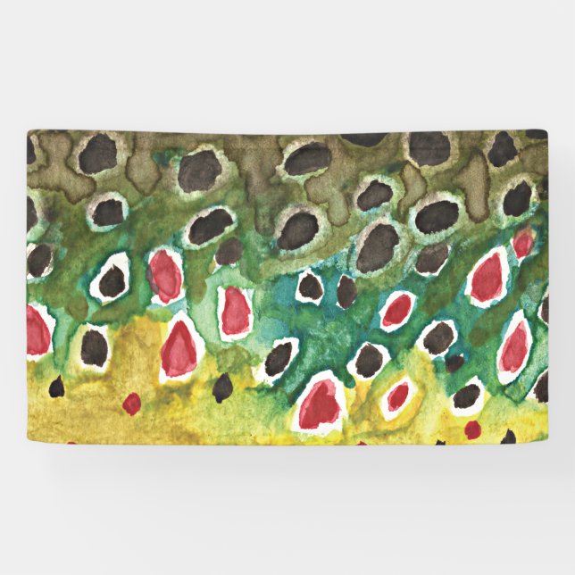 Braune Forellenfischerei Banner (Horizontal)