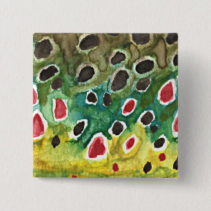 Braune Forellenfischerei Button