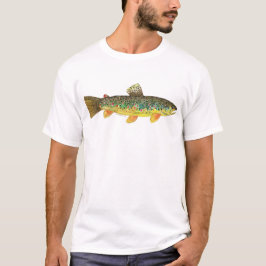 Braune Forellenfischerei T-Shirt