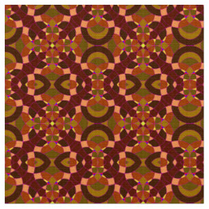 ฺ braune geometrische Muster Stoff