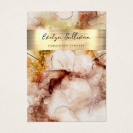 Braune goldfarbene Halskette