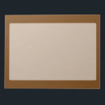 Braune Hintergrundfarbe Sie können anpassen Notizblock<br><div class="desc">Dieses maßgeschneiderte Produkt ist in einer braunen Dekoration für Sie oder als Geschenk für einen guten Eindruck in den jeden Anlässen. Klicken Sie auf die Schaltfläche "Anpassen!" oder auf den Link, den Sie auf dieser Produktseite finden, um ein Set benutzerfreundlicher Designwerkzeuge anzuzeigen, mit denen Sie dieses Produkt anpassen können, wenn...</div>