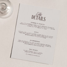 Braune Hochzeitsdetails im Espresso-Stil 'Old Mone