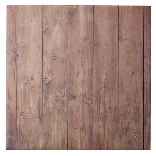 Braune Holz Wand Textur Fliese (Vorderseite)