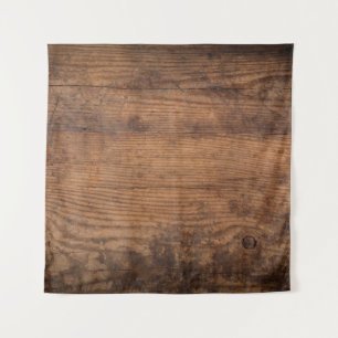 Braune Holzstruktur. Abstrakter Hintergrund Wandteppich