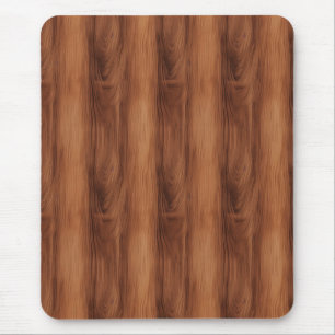 Braune Holztextur, braunes Holzkörnmuster Mousepad