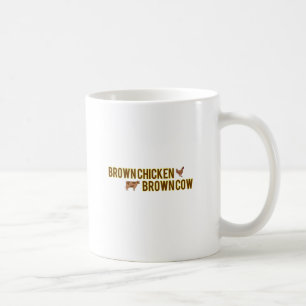 Braune Hühnerbraun Kaffeetasse