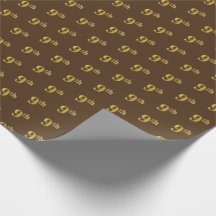 Braune, Imitate Gold 9. (9.) Event Wrapping Paper