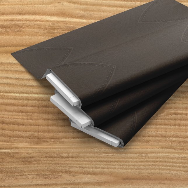 Braune Imitate Leder Upholsterie Stoff (Von Creator hochgeladen)