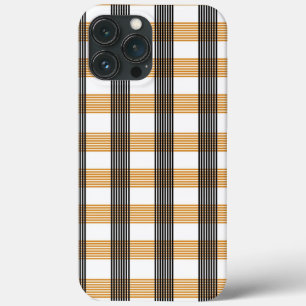 Braune Karierte Karo-Muster Case-Mate iPhone Hülle