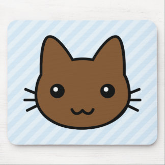 braune Katze Mousepad