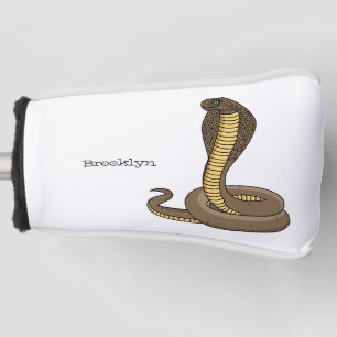 Braune Kobra Golf Headcover