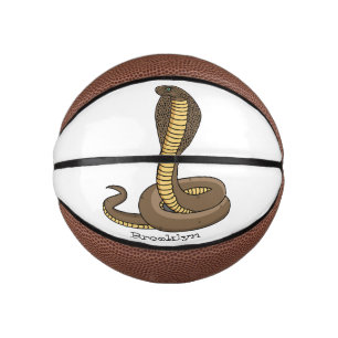 Braune Kobra Mini Basketball
