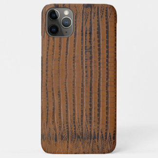 Braune Krokodilleder Print Case-Mate iPhone Hülle