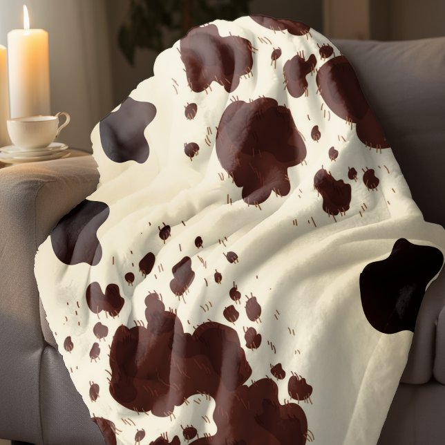 Braune Kuh Decke (Von Creator hochgeladen)