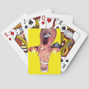 Braune Kuh Spielkarten