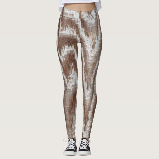 Braune Leggings (Vorderseite)