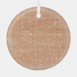 Braune Linen Leinwand Textur Hintergrund Ornament Aus Glas