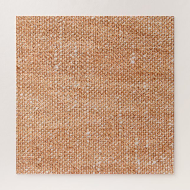 Braune Linen Leinwand Textur Hintergrund Puzzle (Vertikal)