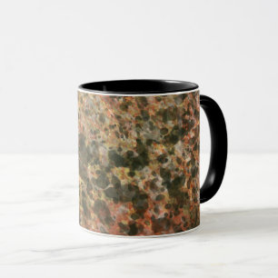 Braune Marmortasse Tasse