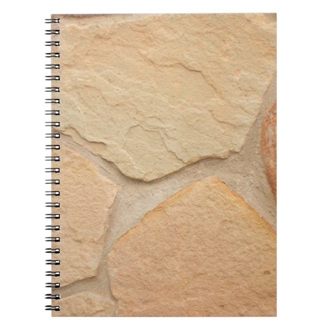 Braune Mauer Notizblock (Vorderseite)