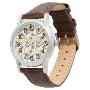 Braune MCM Jawbreakers Armbanduhr