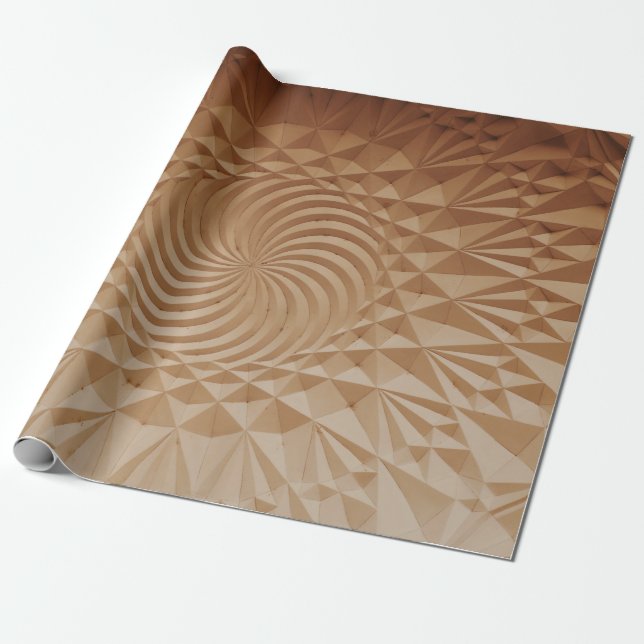 Braune Oberfläche Geschenkpapier (Ungerollt)