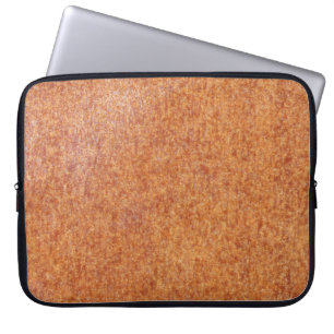 Braune Oberfläche Laptopschutzhülle