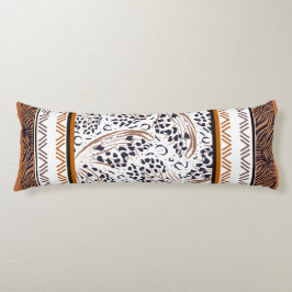 Braune, roste, schwarze Tierdruckgrafiken Seitenschläferkissen