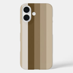 Braune Schattenstreifen iPhone 16 Hülle