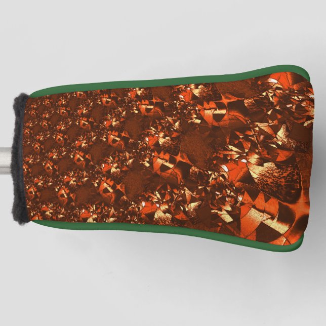 Braune Shiny-Koralle und ähnlich wie Relief Golf Headcover (Vorderseite)