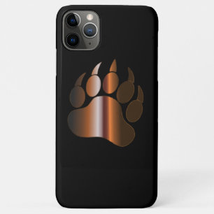 BRAUNE STAHL-BÄRENPFAOTE Case-Mate iPhone HÜLLE