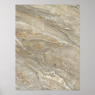 Braune Steinstruktur Poster