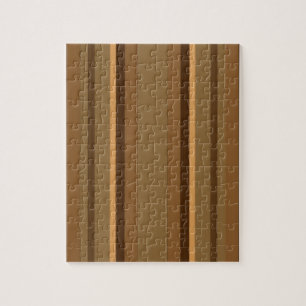 Braune Streifen Puzzle