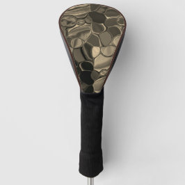 Braune Stücke, Kreise und abgerundete Formen? Golf Headcover