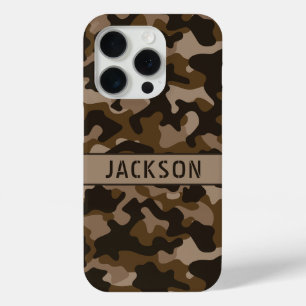 Braune Tarnung Personalisiert Case-Mate iPhone Hülle