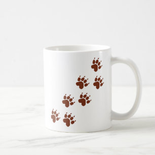braune Tatzenikone Tasse