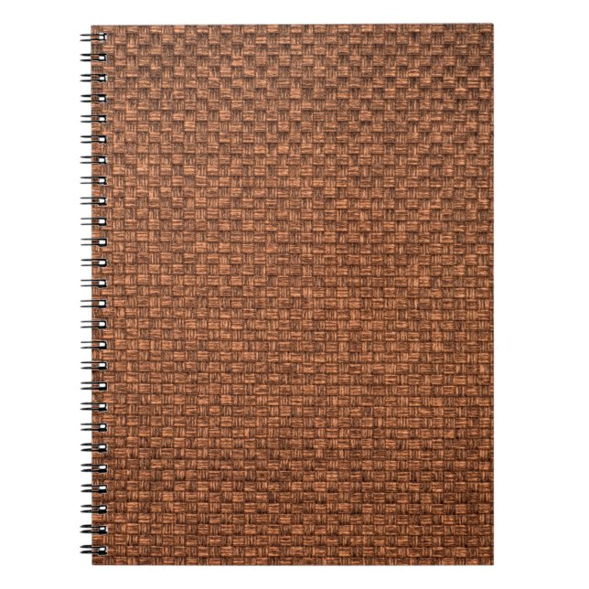 braune Textur für den Hintergrund Notizblock (Vorderseite)