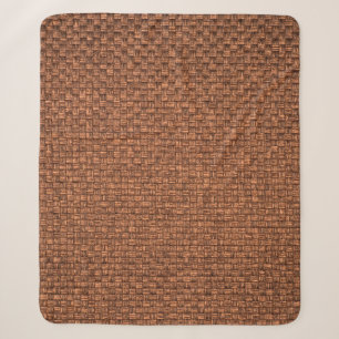 braune Textur für den Hintergrund Sherpadecke