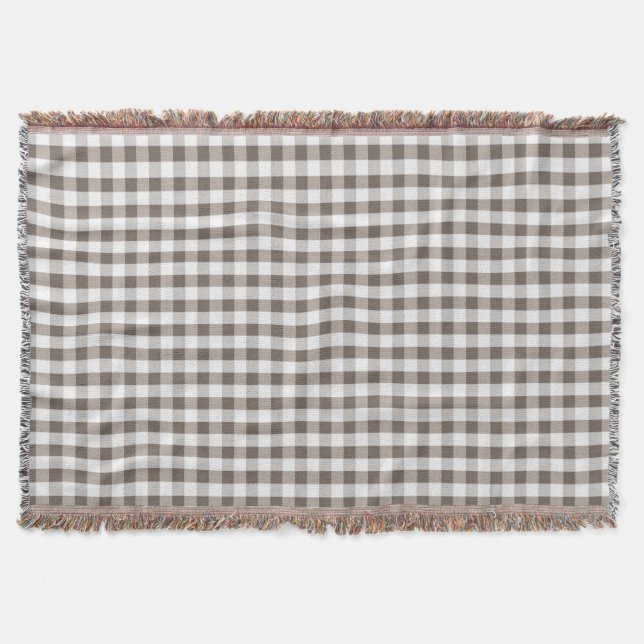 Braune Tischdecke Muster Decke (Vorderseite)