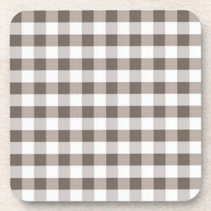 Braune Tischdecke Muster Untersetzer