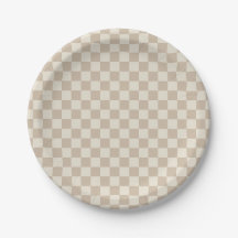 Braune und beige Karton