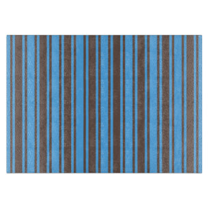 Braune und blaue Süßigkeiten Schneidebrett