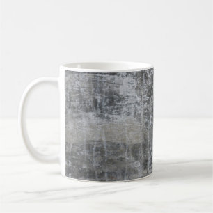 Braune und graue Tafel Kaffeetasse