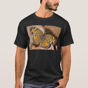 Braune und orange Mottenbekleidung und Geschenke T-Shirt